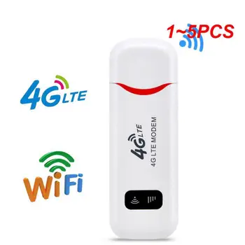 1-5 Бр. Безжична LTE и Wi-Fi Рутер 4G СИМ-Карта Преносим 150 Mbps с USB Модем Джобен Точка за Достъп Ключ на Мобилен Широколентов достъп за Домашна Wi-Fi
