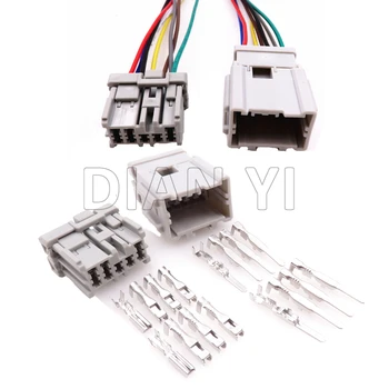 1 Комплект 8-позиционен автоматично електрически конектори с кабели 6098-0247 6098-0248 Автоматична изход за окабеляването с конектор тип 