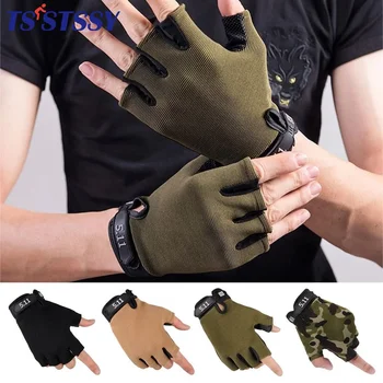 1 чифт спортни ръкавици без пръсти, мъжки, Дамски вело ръкавици, Мини дишащи мотоциклетни ръкавици за планински велосипеди, спортни ръкавици