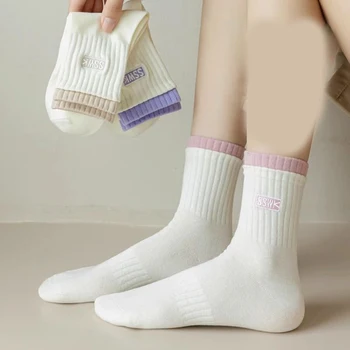 1 чифт чорапи, топли и удобни дебели чорапи, Меки дамски чорапи, чорапи, зимни чорапи