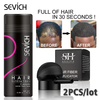 10 Цвята Africa Hair Building Fiber Powder Spray Кератиновый Прах За Бързо Възстановяване На Косата В Салона Срещу Загуба На Продукт За Растеж На Косата Sevich