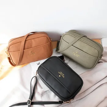 2023 Нови мини-дамски чанти през рамо KS-Kate, модерна чанта-месинджър, двупластова дамска чанта, чудесна чанта от изкуствена кожа