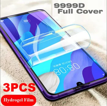 3шт Гидрогелевая филм 9H Защитно фолио за екрана Huawei P Smart Plus 2019 2020 S Z Pro 2021 Защитно фолио за вашия телефон, смартфон