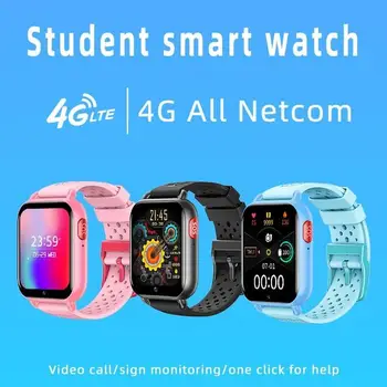 Android 9 Smart 4G Възрастен, Дете Студент наблюдение на сърдечната честота, Кръвното Налягане, GPS Проследяване на Местоположението на Видеоразговори SOS Телефон Smartwatch Часовници