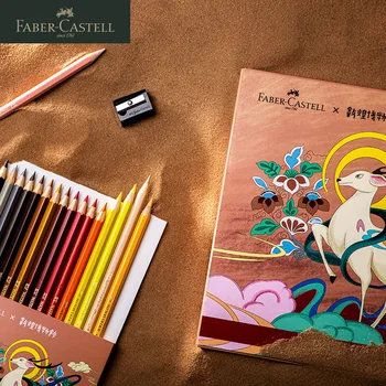Faber-Castell 36шт Професионални акварелни моливи за рисуване lapis cor de Определени за студенти-художници-эскизистов художествени аксесоари