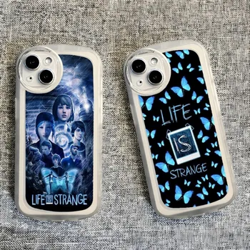 Life Is Strange Калъф за телефон Iphone 14 13 Pro 11 12 Max Mini X XR XS 8 7 Puls, прозрачна противоударная делото