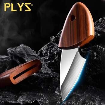 PLYS-Дървен нож за риба, кухненски нож за плодове, домакински курьерский нож за събаряне на сгради, остър малка маса за хранене, нож с висока твърдост за улици