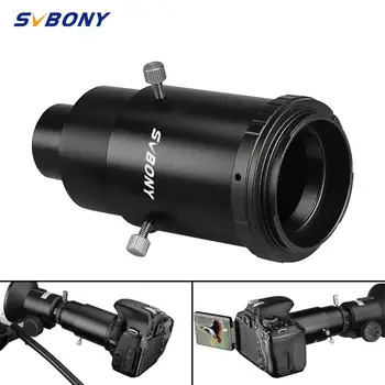 SVBONY SV187 Променлив Универсален Адаптер За Камерата Поддържа Окуляр с Диаметър не повече от 46 мм, за огледално-Рефлексни фотоапарати и DSLR фотоапарат Фокусиращ