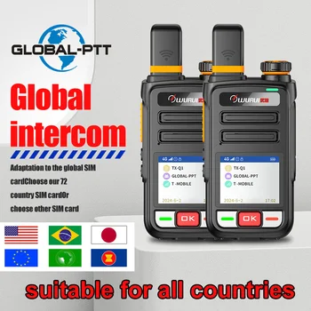 Wurui 4G N9 global-пр POC преносима радиостанция интернет-ключ за двустранна радиовръзка дълги GSM-телефони телекомуникации обхват 1000 км