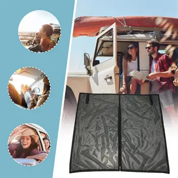 Автомобилна Защита от Комари, От Летящи Насекоми, Завеса За Багажник, сенника за Къмпинг, UV-Защита за Suv, Автоматична Задна Врата, heating, mosquito net