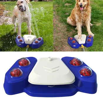 Вана за кучета на открито, Автоматичен Пулверизатор вода, вода Опаковка за хранене на домашни любимци, Спрей за вода, Играчки за кучета, Стоки за домашни любимци