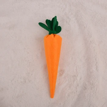 Великденски декорации морков украса за парти Морков играчка текстилен подпори играчка украса