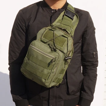 Военна тактическа чанта за Катерене чанта през рамо Спорт на открито, Риболов, Къмпинг армията ловен Туризъм Пътуване Трекинг Мъжки чанти Molle