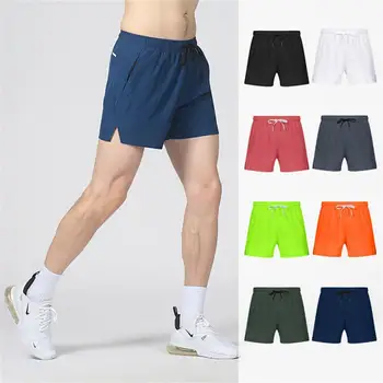 Ежедневни панталони за фитнес с еластична лента от стъклени влакна (polyester), отрязани по шев на панталона, освежаващи и удобни шорти Marathon