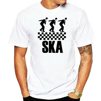 Женска тениска Ска Dancers - 2 тона Лудост The Промоции Reggae Skinhead Троян, тениска С Трафаретным принтом По Поръчка