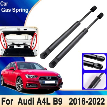 За Audi A4 B9 Аксесоари Седан A4L 2016 ~ 2022 Хидравличен Прът Багажника на Колата на Газ Осанка Задната Врата Амортизационная Часова Вдигане на Опора Аксесоари