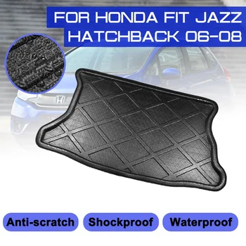 За Honda FIT (JAZZ Хечбек 2006 2007 2008 Автомобилен подложка за пода, килима, защита на задния багажник от кал