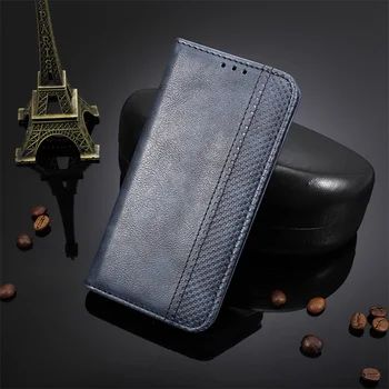 За Redmi Note 13 4G кожена, ретро-самоустанавливающийся калъф за телефон Redmi Note 13 4G калъф-портфейл с панти магнитен капак