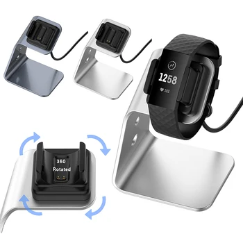 Зарядно устройство ще захранване на зарядно устройство с жична бързо зареждане с Usb 5-здрав за таксуване на база часа Fitbit Charge3 / 4/Charge3 Se, здрав кабел за зареждане