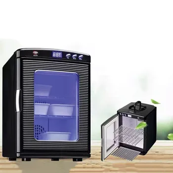 Инкубатор 25Л, инкубатор за влечуги, Цифров инкубатор, научна лаборатория, Охлаждане и отопление на инкубатора 5-60 ° C, подходящи за влечуги