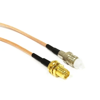 Конектор RP-SMA към конектора FME RG316 Коаксиален кабел-удължител 15 см 6