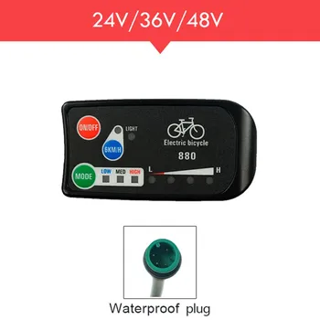 Контролна Част от 24/36/48 В Дисплей за Управление на Велосипед Електрически KT-LED880 Led Част от Премиум-Клас Полезни Аксесоари Чисто Нов