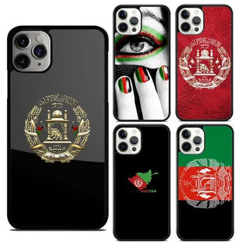 Майяка Афганистански Знаме на Афганистан Банер Калъф За вашия Телефон, Калъф За iPhone 15 SE2020 6s 7 8 plus XR XS 11 12 mini 13 14 pro max на корпуса