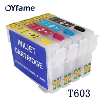 Мастилницата OYfame 603 T603 За Epson T603 T603XL Касета С чип ARC За принтер EPSON XP-4100 XP-3100 XP-2100 2830DWF
