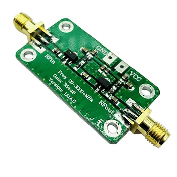 Модул усилвател на радиочестотния сигнал dc 3,3-6 В 20-3000 Mhz, коефициентът на усилване на 35 DB, Ниско ниво на шум за широколентов достъп