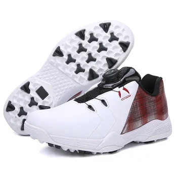 Мъжки обувки за голф, професионална градинска обувки за голф с шипове за мъже, голф играчи, маратонки за бягане, Размер 37-46