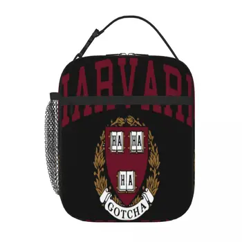 Мъжки Пародия на Харвард Обяд на открито, чанта за обяд, детски Обяд-бокс, Малка термосумка