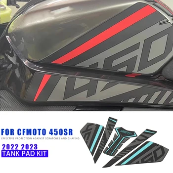 Нова накладка за странично на резервоара на мотоциклета, защитни облицовки на резервоара, наколенници, дърпане тампон за CFMOTO 450SR 450 SR 450sr 2022 2023