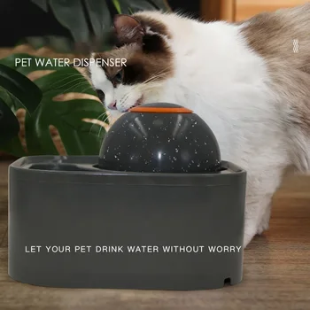 Нова универсална машина за подаване на питейна вода по света, които се разпределят храната на котките от сухо изгаряне, Автоматично подаване на питейна вода за домашни любимци