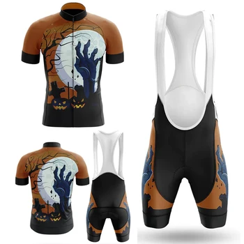 НОВИ мъжки вело тениски, Комплекти с къс ръкав Комплект велосипеди дрехи Престилки Велосипедна облекло Риза