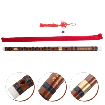 от бамбукова флейта в китайски стил, преносима флейта за деца и възрастни за начинаещи C-F