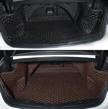 подложка за багажник на кола от влакнеста кожа за lincoln mkz 2014 2015 2016 2017 2018 2019 2020 автомобилни аксесоари
