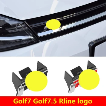 Подходящ за Golf7 Golf7.5 Иконата, украса Rline, автомобилни стикери, обтегач за карта на задния багажник, аксесоари с логото на Rline