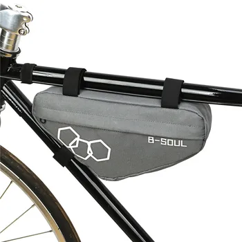 Преносима Предната рамка на велосипеда и горната тръба, триъгълна Предна седельная калъф, чанта-переноска МТБ за каране на колело, Мотор чанта, Аксесоари за велосипед