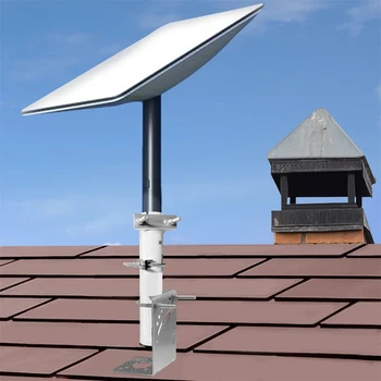 Регулируема скоба на антената -подходящ за съвместимост с звездообразной верига и правоъгълна табела, V2, монтаж на покрива и стената.