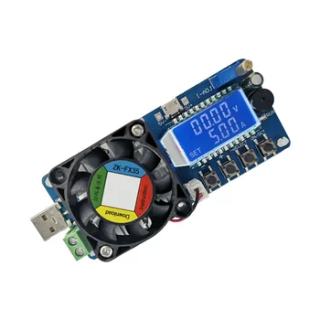 Тестер от капацитета на батерията FX35 Електронна товар dc тестер за източника на захранване на USB, регулируем резистор