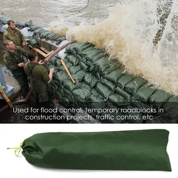 Торби с пясък, за да се спасят от наводнения с водоустойчив дебела платно, за Многократна употреба на торби с пясък на съвсем малък за наводнения, природни бедствия, на открито