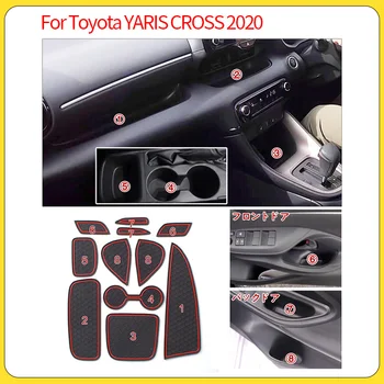 Уплътнението на отвора на вратата за Toyota YARIS CROSS 2020, PVC, Мини, Грязе - и износоустойчивост, Устойчиви на надраскване Автомобилни аксесоари