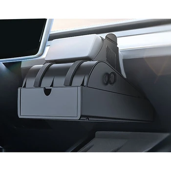 Централното управление на автомобил Навигационния екран Кутия за съхранение Кутия за съхранение на Рафт Аксесоари за интериора на резервни Части за Tesla Model 3 Y 2020-2023